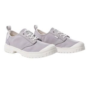 🧚 Palladium Pampa Vapor Gray Oxford Sneakers-Unisex